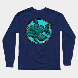 Metal Fish Long Sleeve T-Shirt